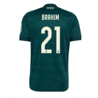 Real Madrid Brahim Diaz #21 Maglia Gara Trasferta Repliche 2026-27 Maniche Corte